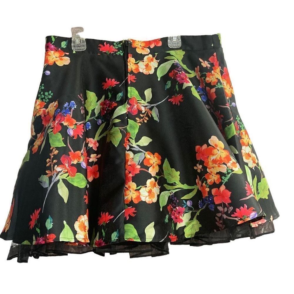 JODI‎ KRISTOPHER Circle Skater Skirt With Pinafore Size 11 Junior Multicolored